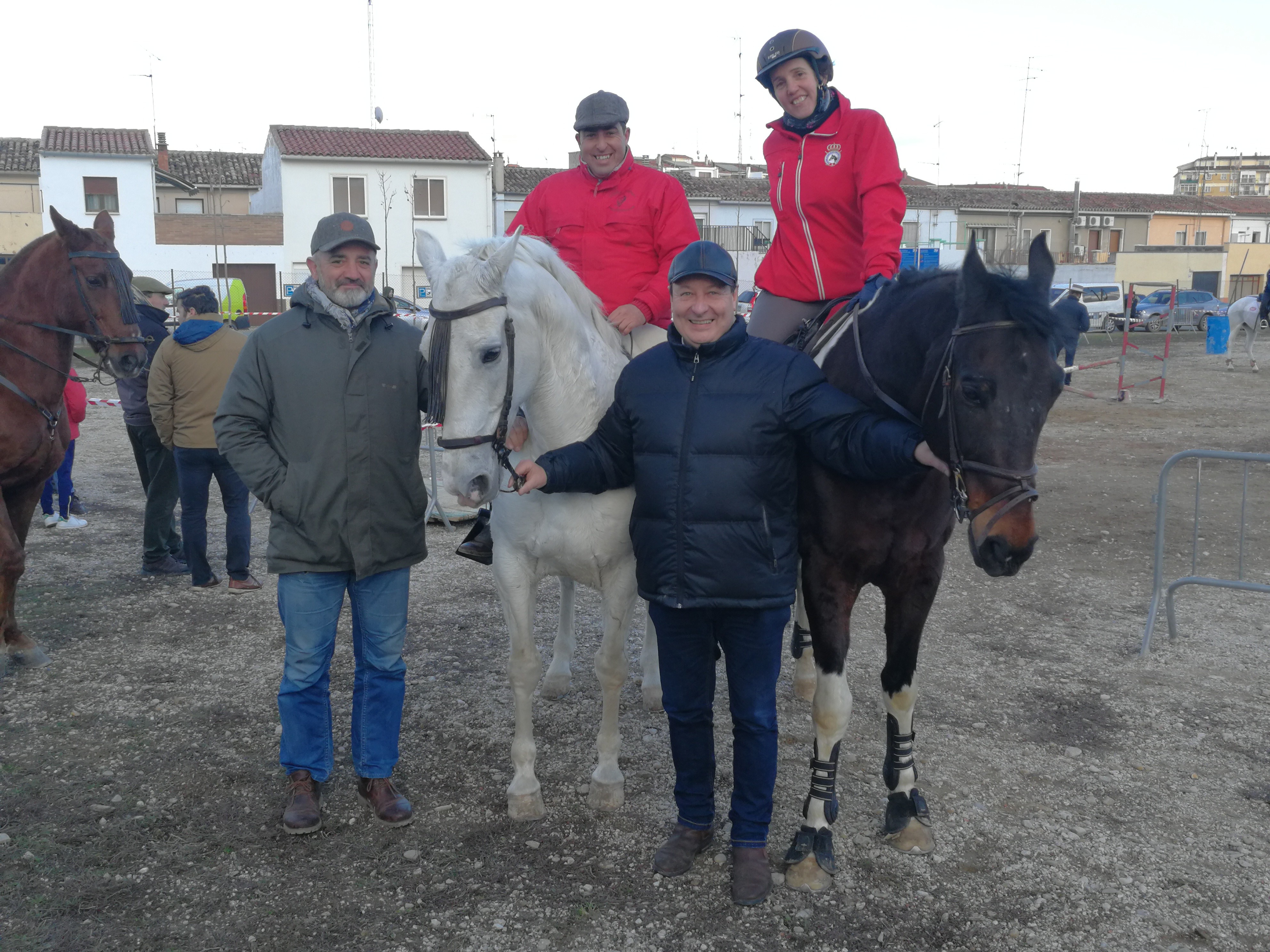 Exitosa exhibición/concurso de la disciplina de Doma de Trabajo en la feria de Tafalla